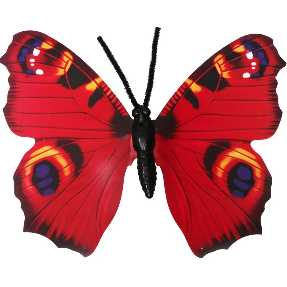 DecoWoerner Decoración De Animales|Decoración De Primavera>2 Deco Mariposas Rojas 50 Cm