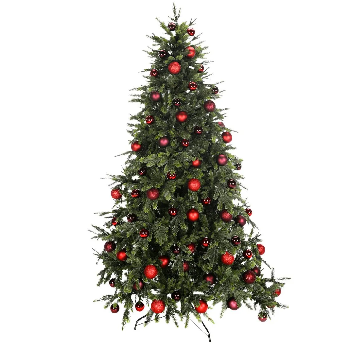 DecoWoerner Árboles De Navidad Artificiales>Abeto Artificial 210 Cm Sin Luz Para Decorarte