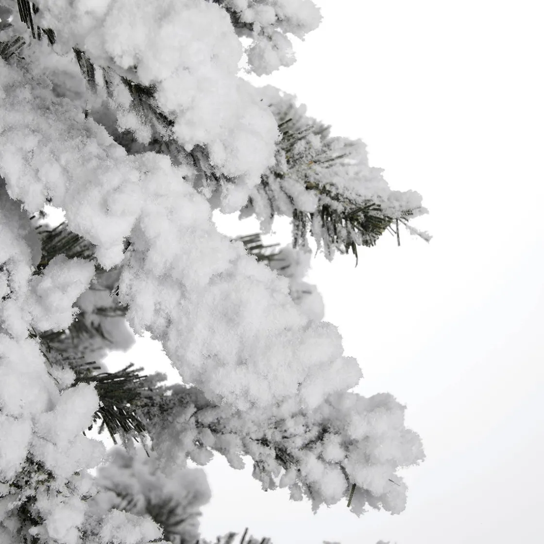 DecoWoerner Árboles De Navidad Artificiales>Abeto Artificial Nevado Abeto Alpino 90 Cm
