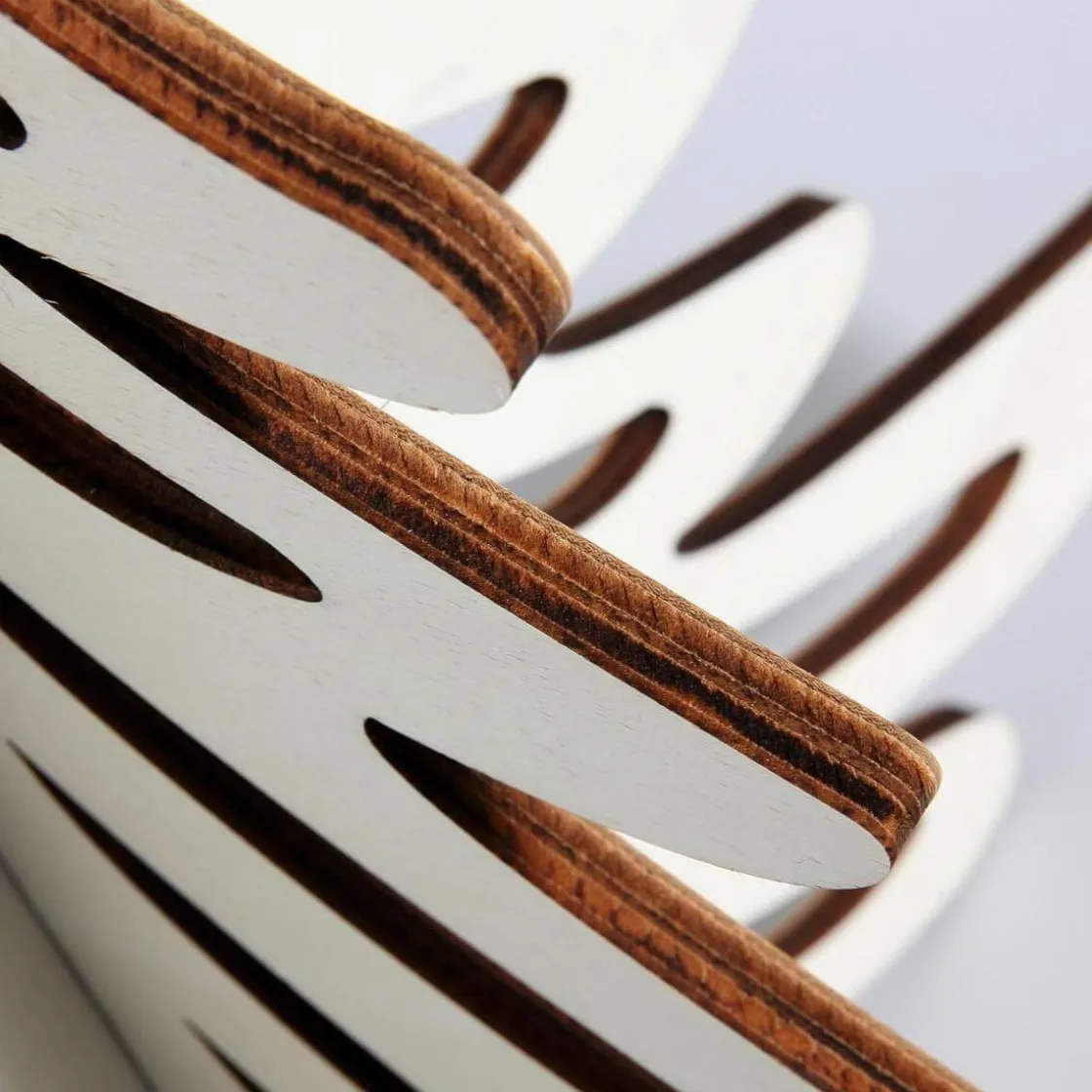 DecoWoerner Figuras De Navidad>Abeto De Madera, 83 Cm De Altura