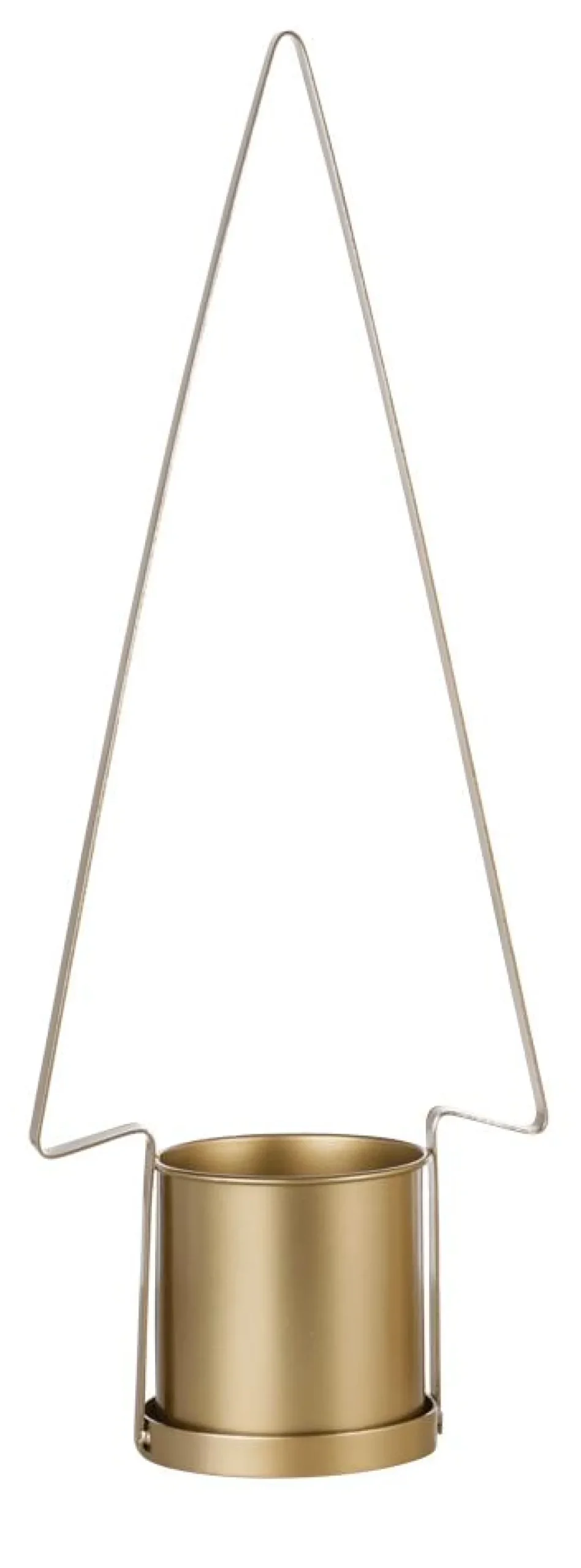 DecoWoerner Figuras De Navidad>Abeto De Metal Con Maceta , 67 Cm De Altura