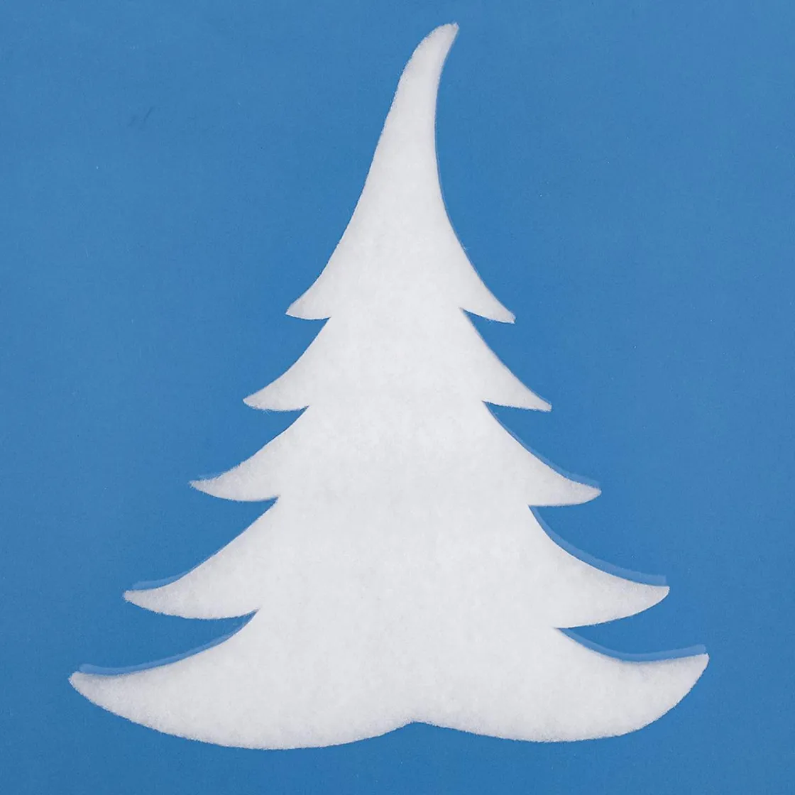 DecoWoerner Decoración De Invierno>Abeto De Nieve De Algodón Moldeado, , 18 Cm