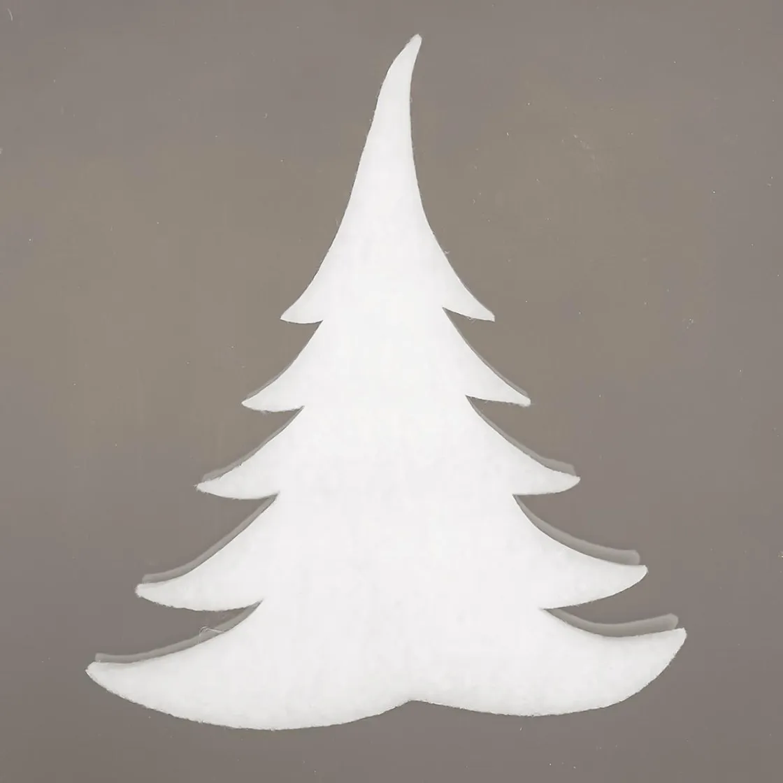 DecoWoerner Decoración De Invierno>Abeto De Nieve De Algodón Moldeado, , 18 Cm