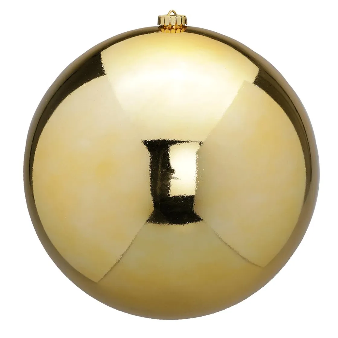 DecoWoerner Bolas De Navidad>Adorno Navideño De Plástico 25 Cm Ø, Dorado