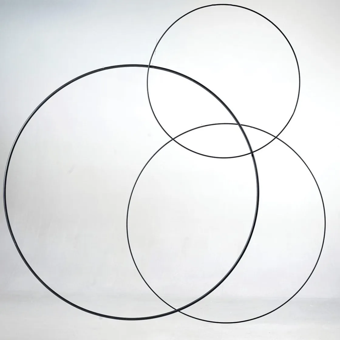 DecoWoerner Ayudas Y Herramientas De Decoración|Decoración De Otoño>Anillo Decorativo De Metal, Ø 80 Cm