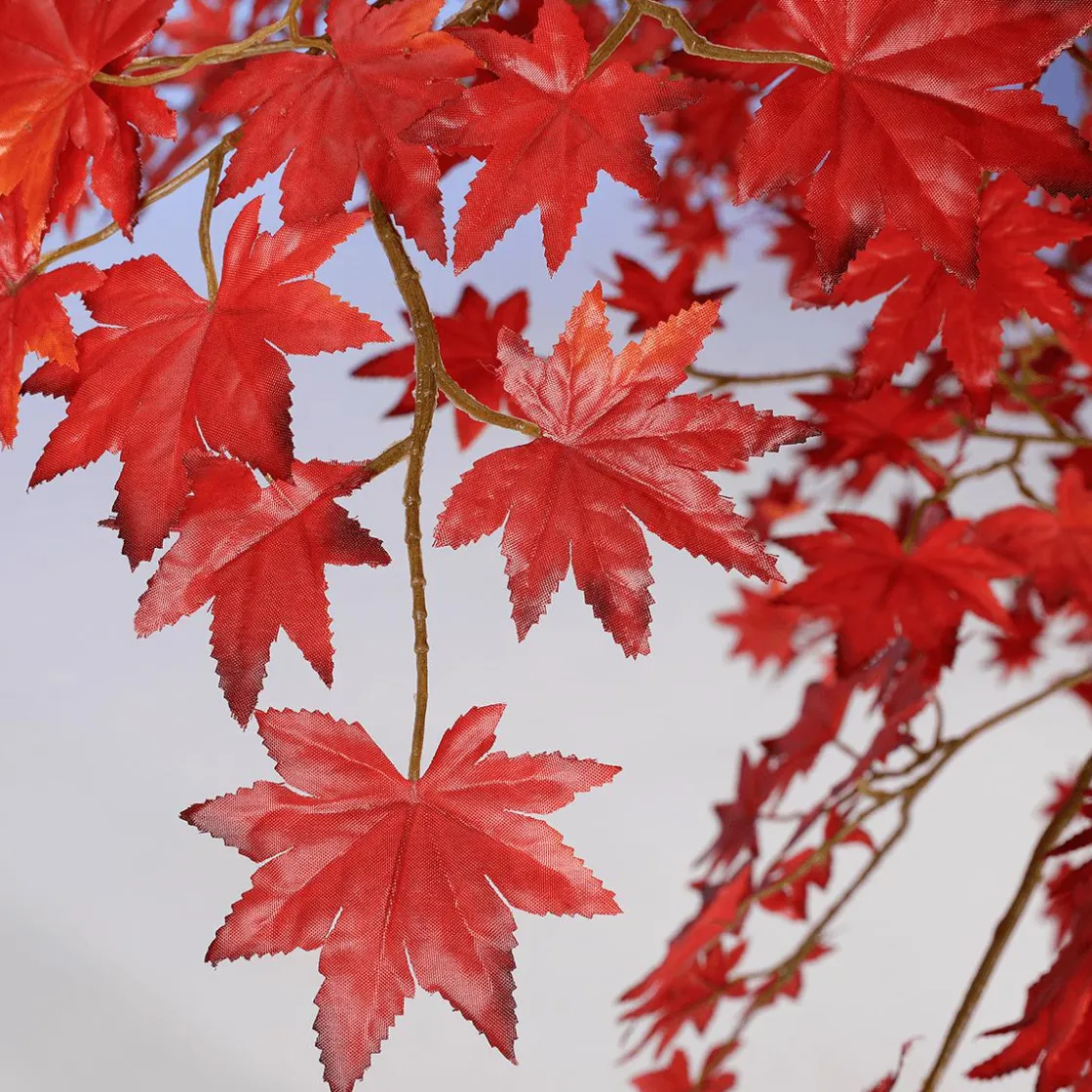 DecoWoerner Decoración De Otoño|Árboles Artificiales>Arce Artificial árbol De Otoño, 240 Cm