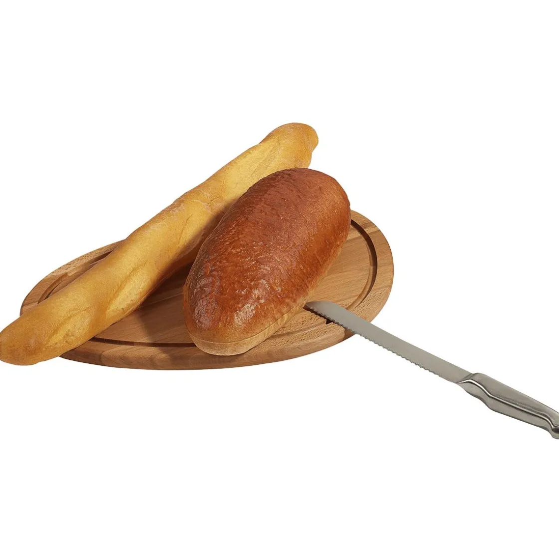 DecoWoerner Pan Y Pastel>Baguette Alimento De Imitación 58 Cm