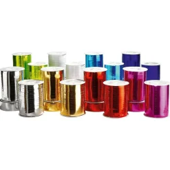 DecoWoerner Cintas De Regalo>Banda Metálica Brillante, Anchura 31 Mm,