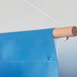 DecoWoerner Pancartas De Navidad E Invierno|Bandera De Navidad>Bandera De Tela Ignífuga "Regalos" De Tela De Bandera 75 X 180 Cm