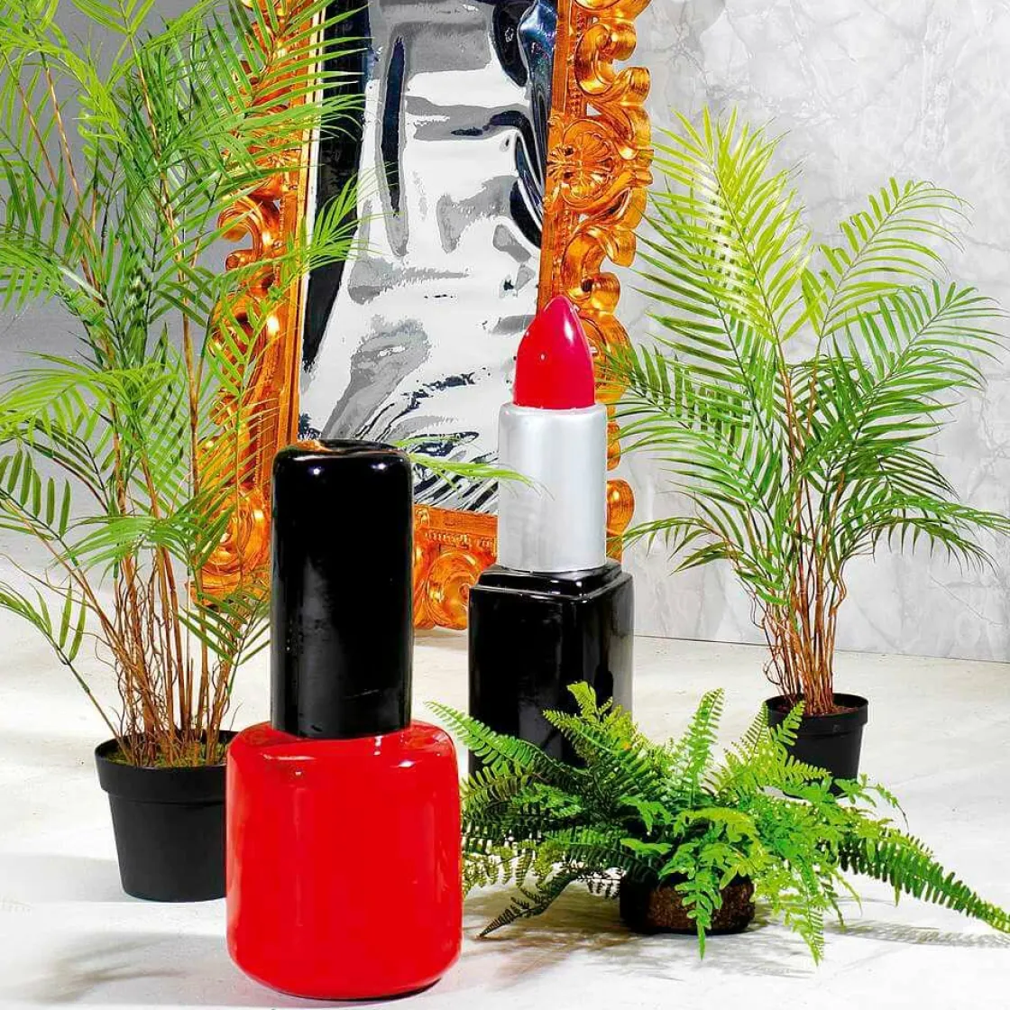 DecoWoerner Decoración Temática>Barra De Labios Decorativa 60 Cm