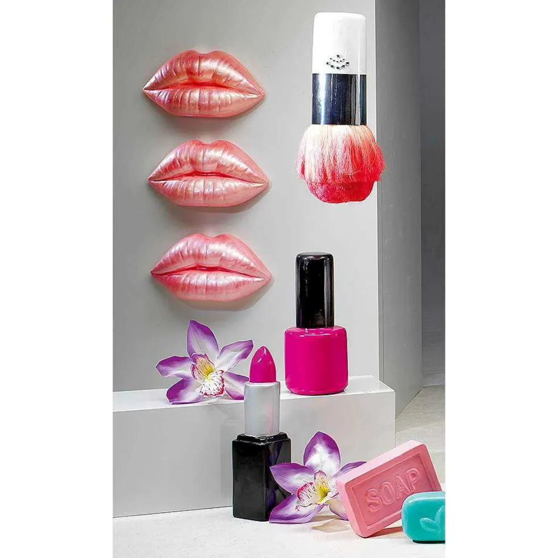 DecoWoerner Decoración Temática>Barra De Labios Decorativa 60 Cm
