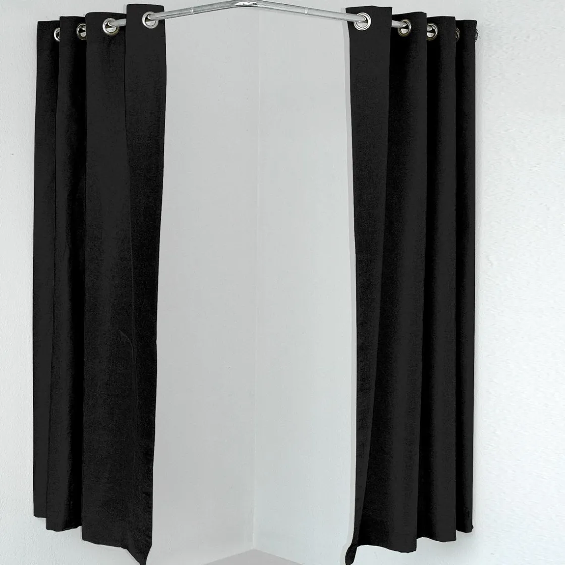 DecoWoerner Probadores Y Cortinas>Barra Para Probador De Esquina