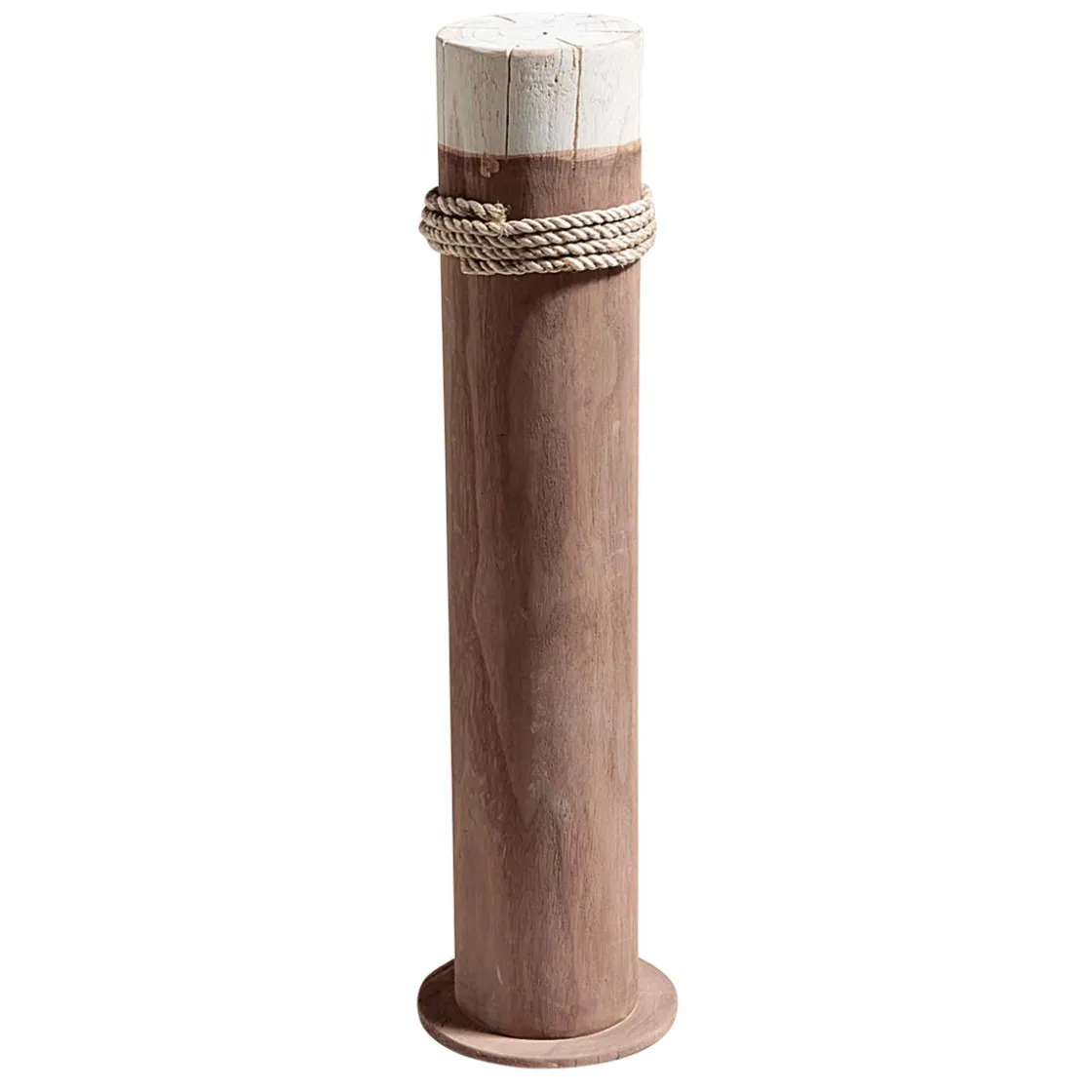 DecoWoerner Decoración De Verano>Bita Decorativa Marítima, Altura 80 Cm