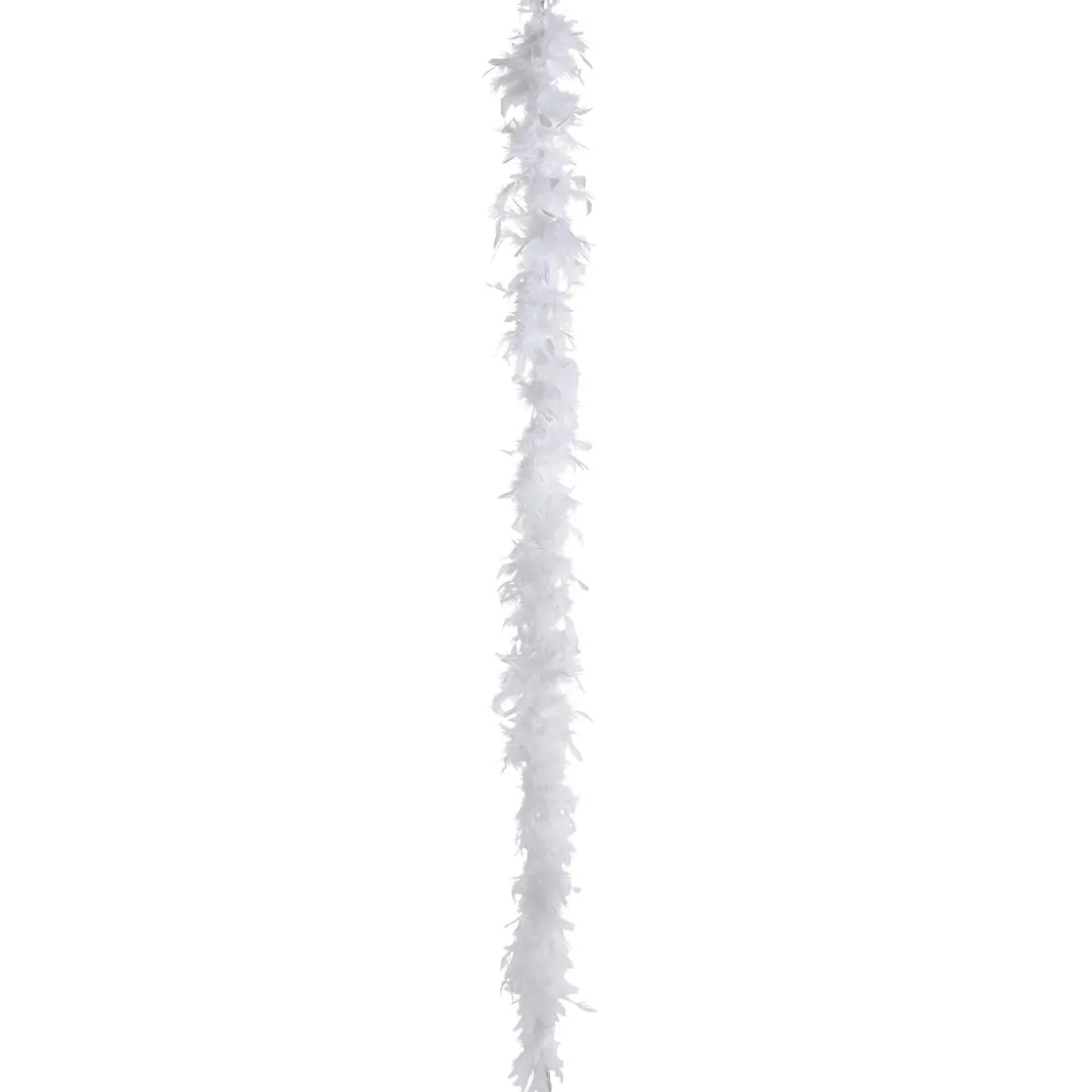 DecoWoerner Decoración Temática>Boa De Plumas, Blanca, 180 Cm