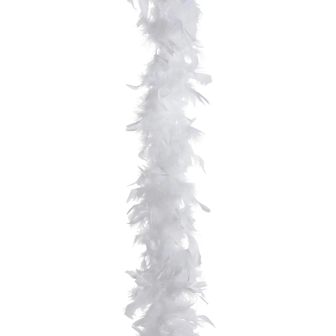DecoWoerner Decoración Temática>Boa De Plumas, Blanca, 180 Cm