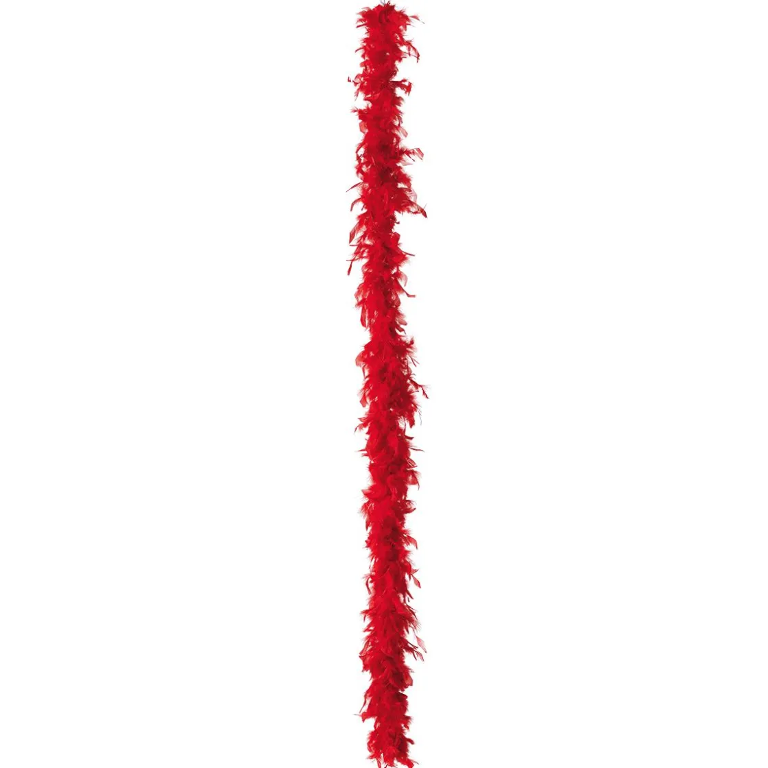 DecoWoerner Decoración Temática>Boa De Plumas, Roja, 180 Cm