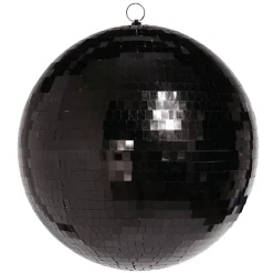 DecoWoerner Decoración Temática>Bola De Discoteca Negra, Ø 30 Cm