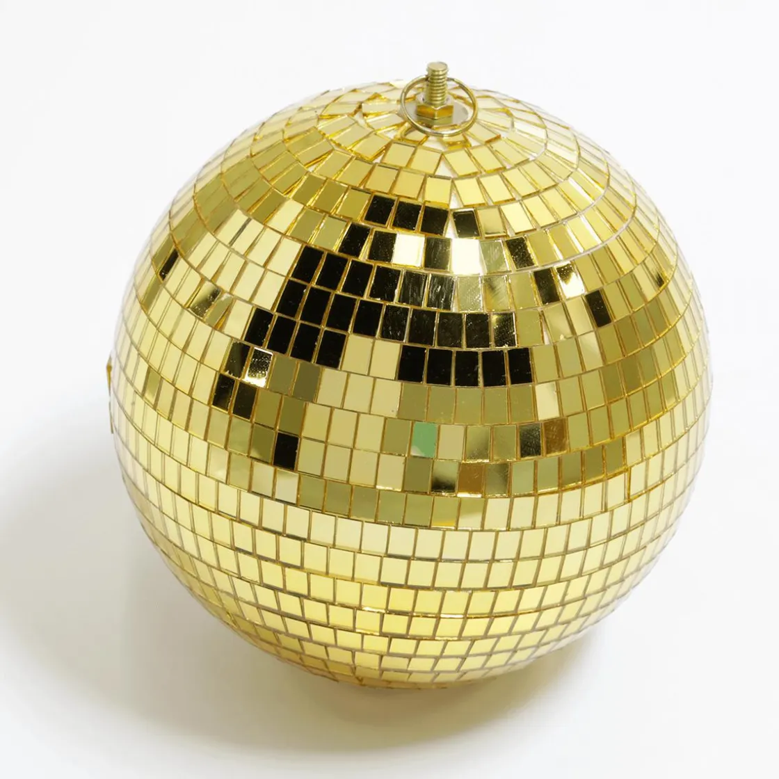 DecoWoerner Decoración Temática>Bola De Espejos Decorativa, Color Dorado, Ø 20 Cm