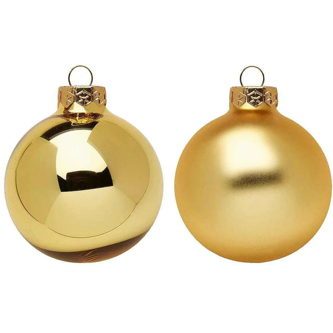 DecoWoerner Bolas De Navidad>Bola De Navidad De Vidrio 8 Cm, , 6 Piezas