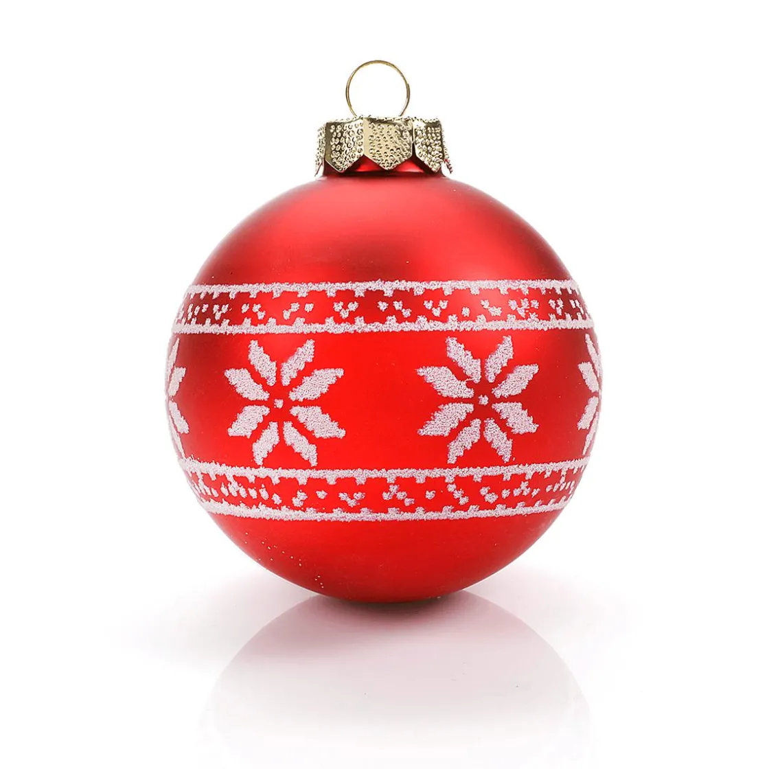 DecoWoerner Bolas De Navidad>Bola De Navidad De Vidrio "Nordic" 8 Cm, 12 Piezas