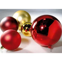 DecoWoerner Decoración Navideña Xxl|Bolas De Navidad>Bola De Navidad XXL Mate, 50 Cm