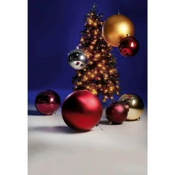 DecoWoerner Decoración Navideña Xxl|Bolas De Navidad>Bola De Navidad XXL Mate, 40 Cm