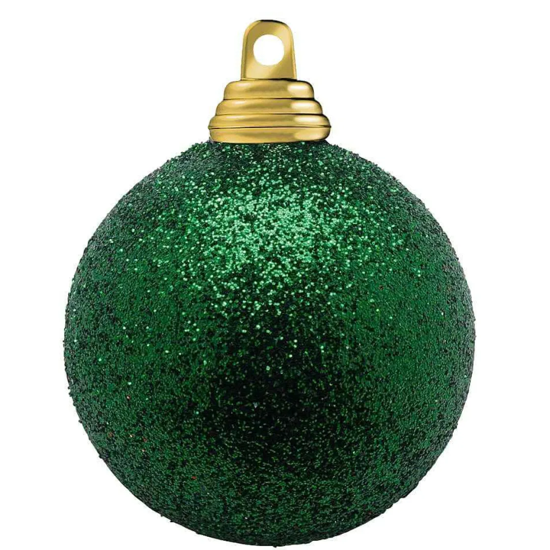 DecoWoerner Bolas De Navidad>Bolas De Navidad Con Purpurina En Plástico Abeto, 6 Cm Ø - 6 Piezas