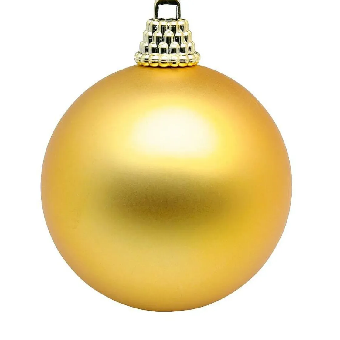 DecoWoerner Bolas De Navidad>Bolas De Navidad De Plástico Dorado Oscuro, 6 Cm Ø - 24 Piezas