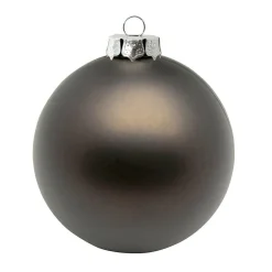 DecoWoerner Bolas De Navidad>Bolas De Navidad De Plástico Sin Costura, Mate Ø 8 Cm