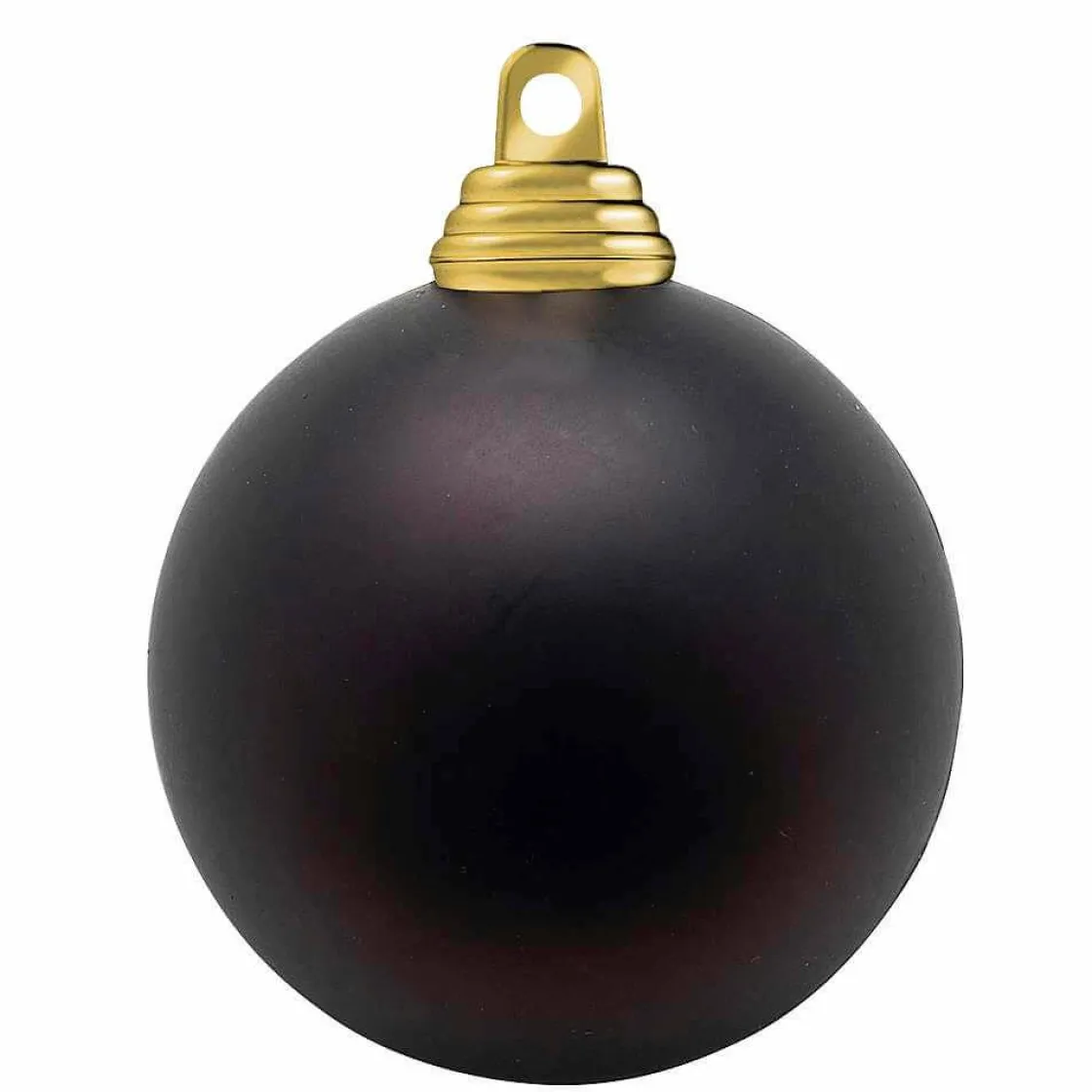 DecoWoerner Bolas De Navidad>Bolas De Navidad De Plástico Chocolate Mate, 8 Cm Ø - 12 Piezas