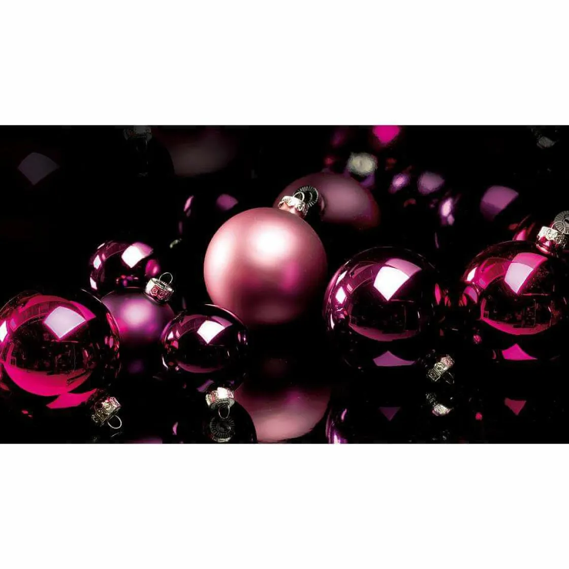 DecoWoerner Bolas De Navidad>Bolas De Navidad s Y Brillantes De Plástico Ignífugo De 6 Cm De Diámetro - 24 Unidades.