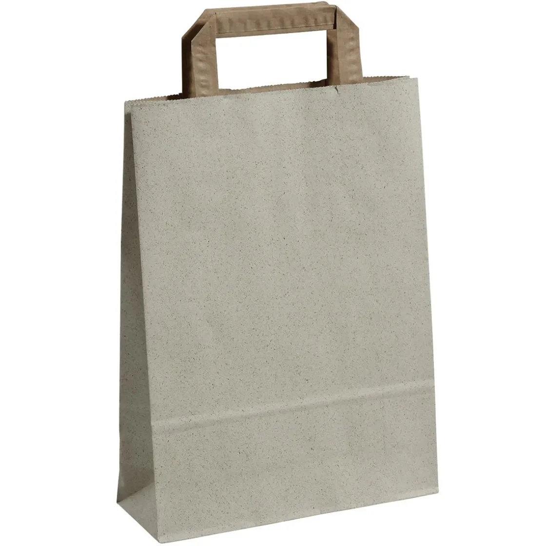 DecoWoerner Bolsas De Regalo Y Bolsas Portátiles|Go Green - Envoltorio Para Regalo Ecológico>Bolsa De Mano Ecológica De Papel De Hierba De 22 X 30 Cm