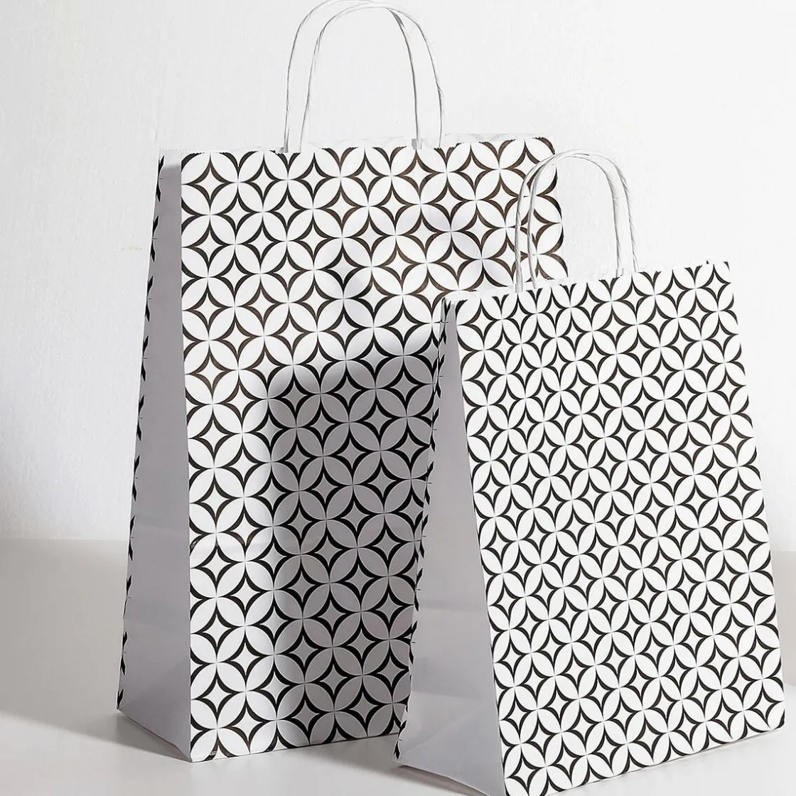DecoWoerner Bolsas De Regalo Y Bolsas Portátiles>Bolsa De Papel "Adorno" 28 X 22 X 10 Cm