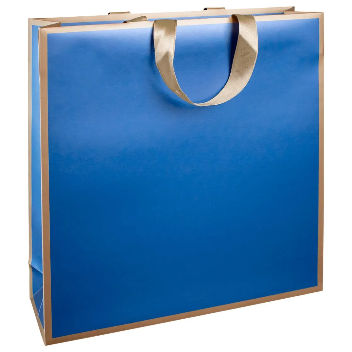 DecoWoerner Bolsas De Regalo Y Bolsas Portátiles>Bolsa De Papel "Metálica" 35 X 35 X 13 Cm Y Oro 10 Piezas