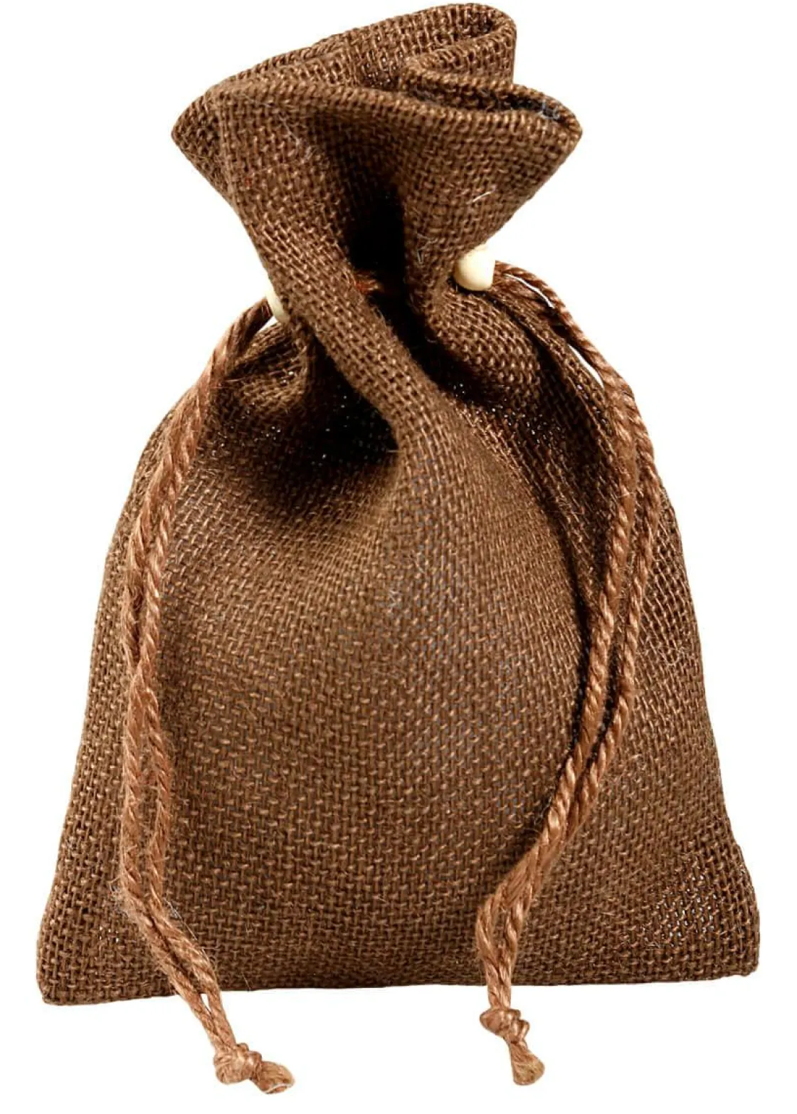 DecoWoerner Bolsitas Con Cordón>Bolsita De Yute, 22 Cm,