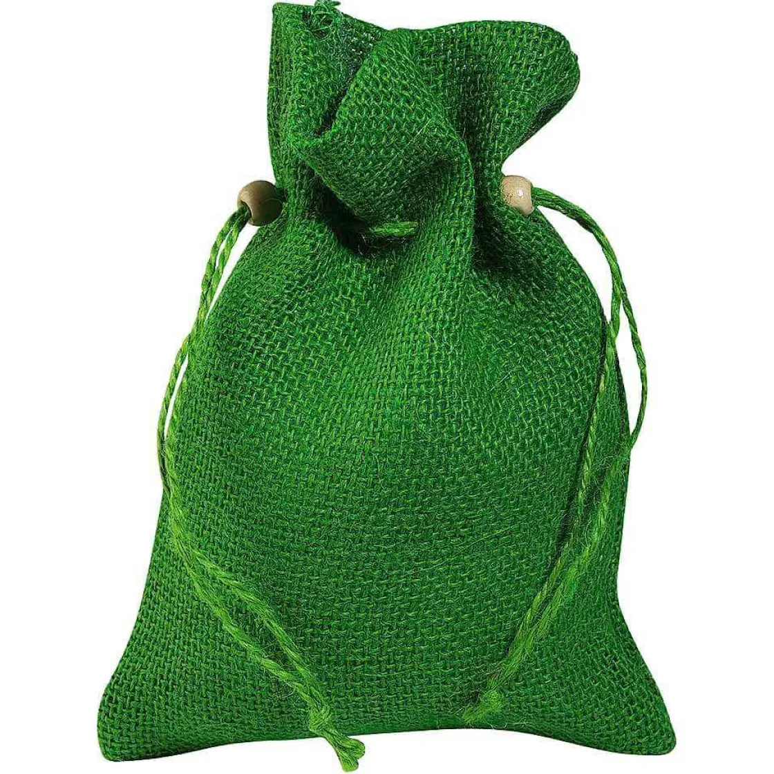 DecoWoerner Bolsitas Con Cordón>Bolsita De Yute, 18 Cm,