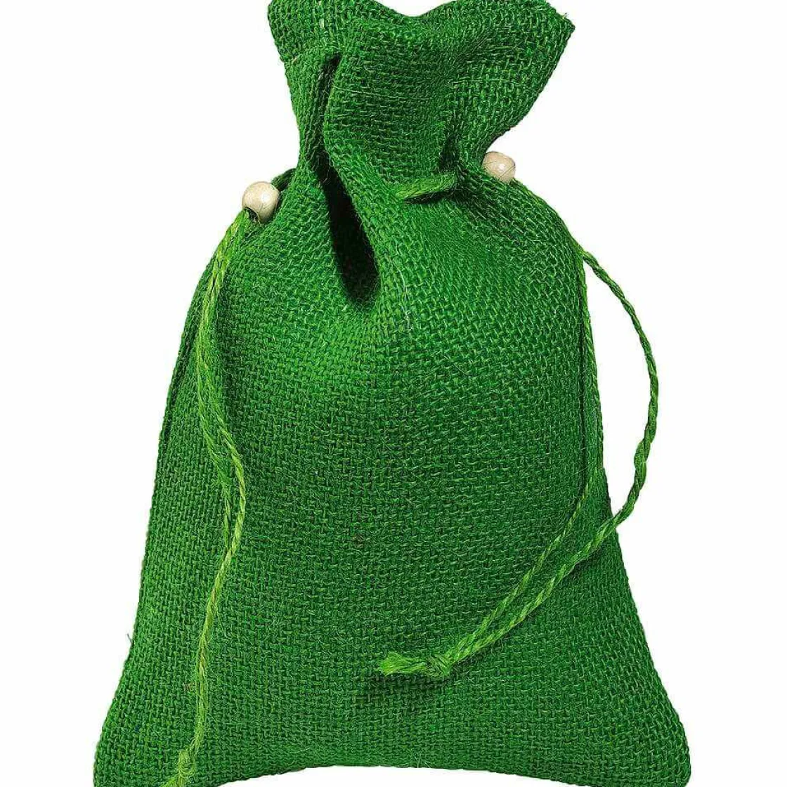 DecoWoerner Bolsitas Con Cordón>Bolsita De Yute, 22 Cm,