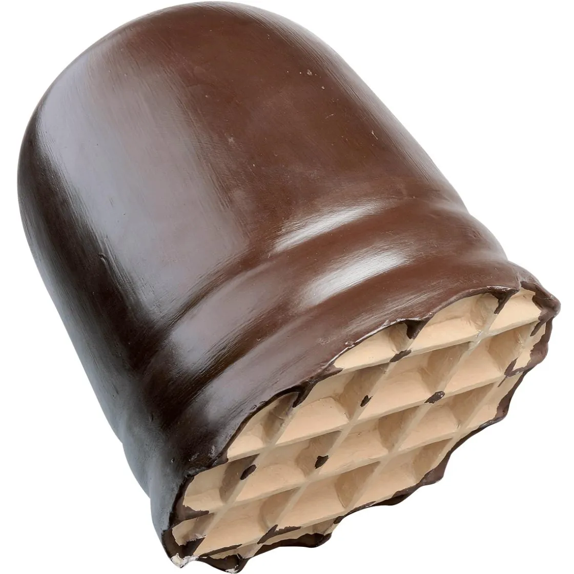 DecoWoerner Chupetes Xxl|Chocolate Y Helados>Bombón Relleno De Merengue XXL Alimento De Imitación 35 Cm