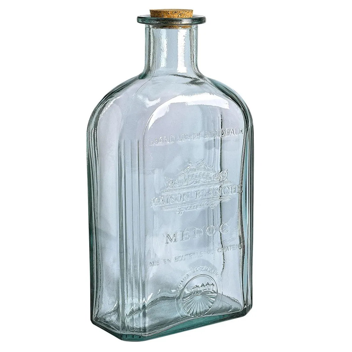 DecoWoerner Decoración Temática|Decoración De Otoño>Botella De Vidrio Decorativa Nostalgic XXL 4,6 L, 39 Cm