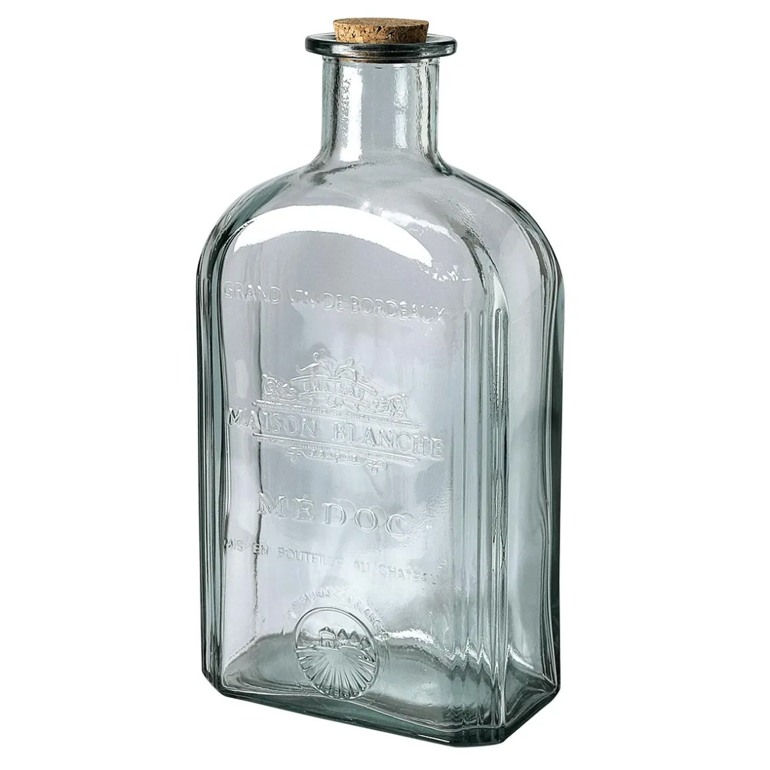 DecoWoerner Decoración Temática|Decoración De Otoño>Botella De Vidrio Decorativa Nostalgic XXL 4,6 L, 39 Cm