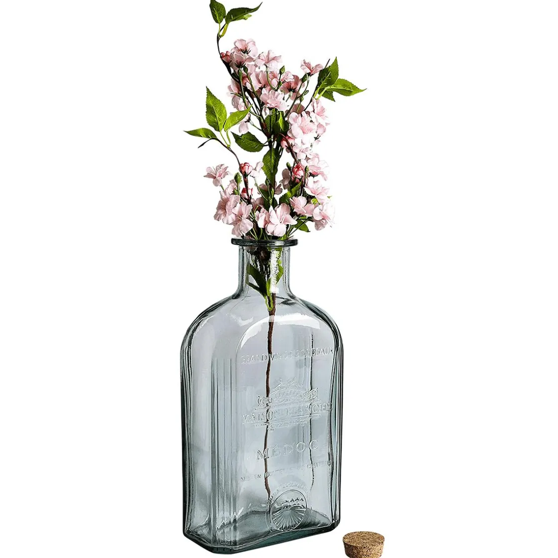 DecoWoerner Decoración Temática|Decoración De Otoño>Botella De Vidrio Decorativa Nostalgic XXL 4,6 L, 39 Cm