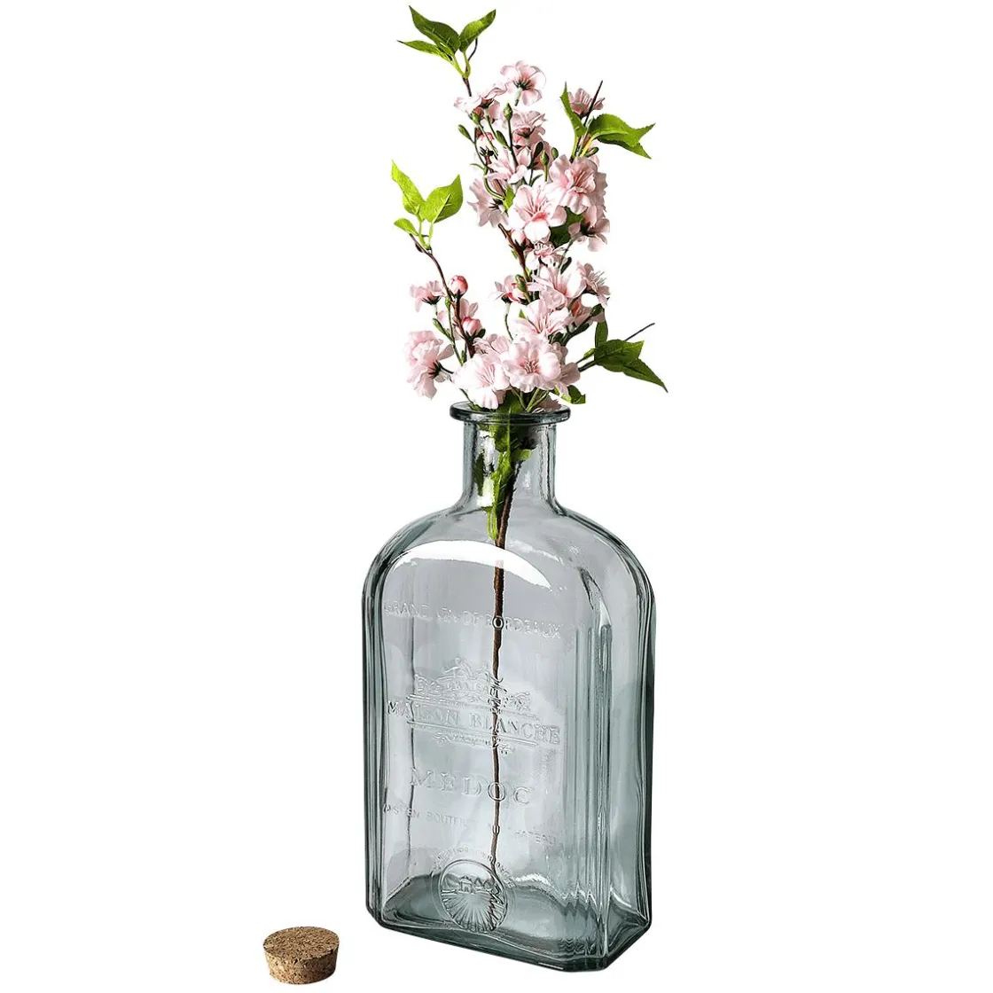DecoWoerner Decoración Temática|Decoración De Otoño>Botella De Vidrio Decorativa Nostalgic XXL 4,6 L, 39 Cm