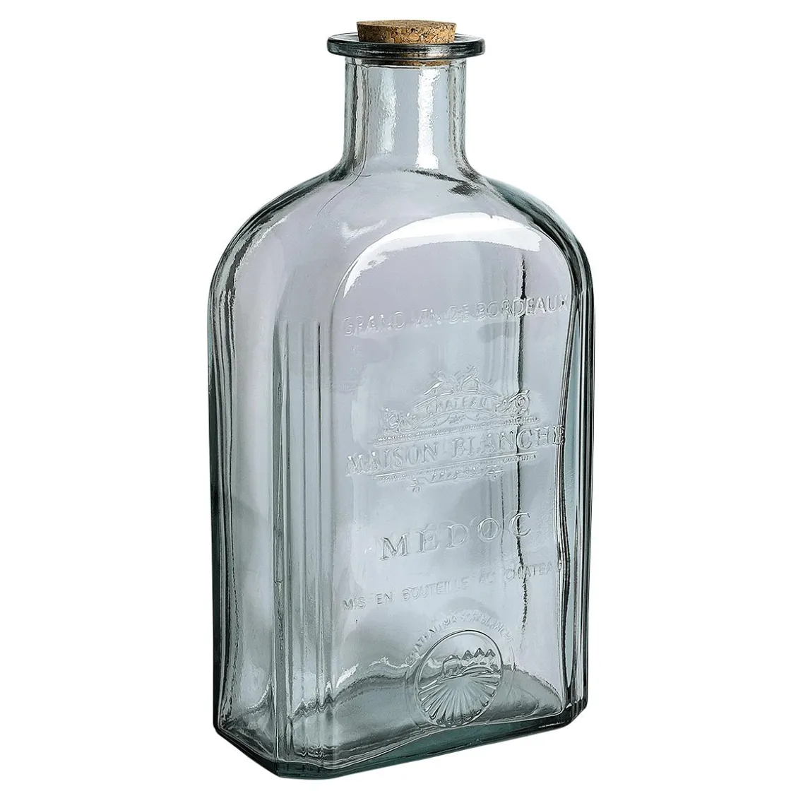 DecoWoerner Decoración Temática|Decoración De Otoño>Botella De Vidrio Decorativa Nostalgic XXL 4,6 L, 39 Cm