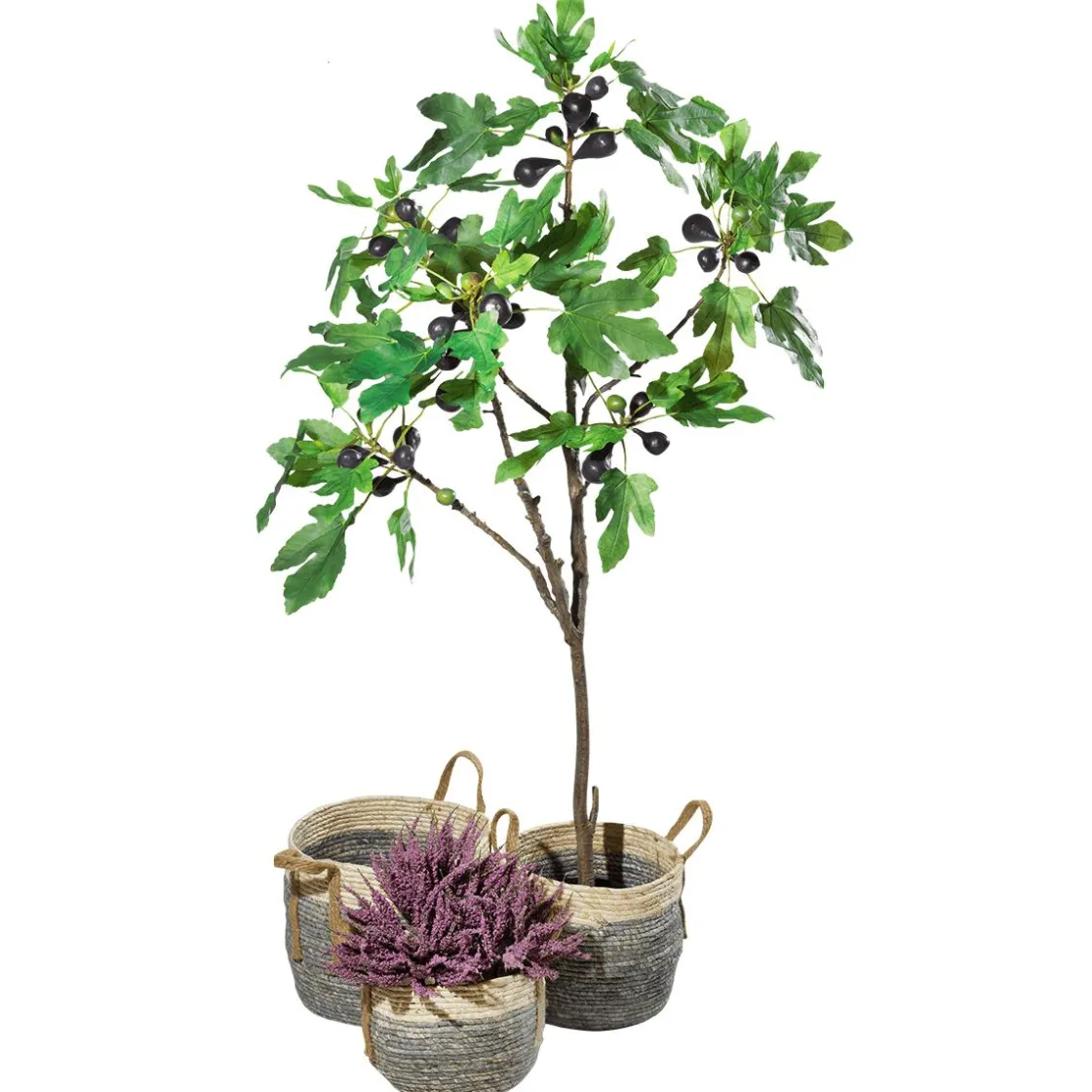 DecoWoerner Decoración De Otoño|Flores Artificiales>Brezo Decorativo 30 Cm