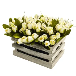 DecoWoerner Decoración De Primavera|Ramos Y Coronas De Flores><noscript><img width=