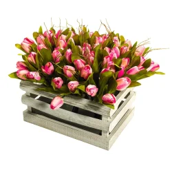 DecoWoerner Decoración De Primavera|Ramos Y Coronas De Flores><noscript><img width=