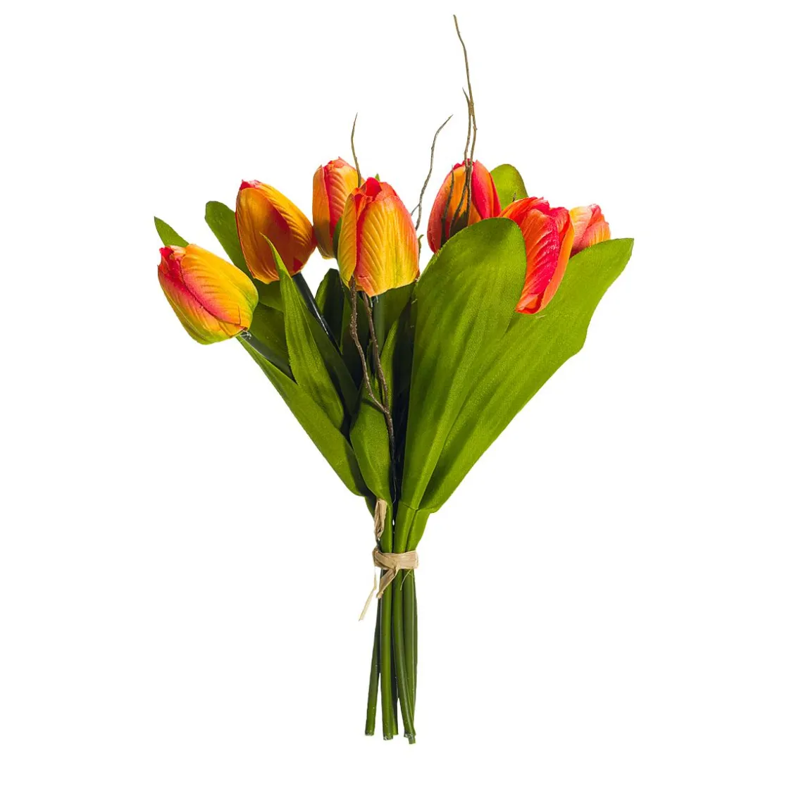 DecoWoerner Decoración De Primavera|Flores Artificiales>Buqué De Tulipanes Artificiales , 30 Cm