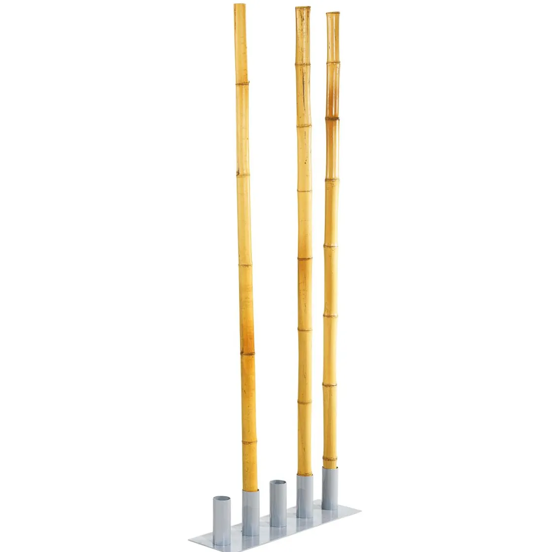 DecoWoerner Decoración Natural|Decoración Temática>Cañas De Bambú Natural, 3 Piezas