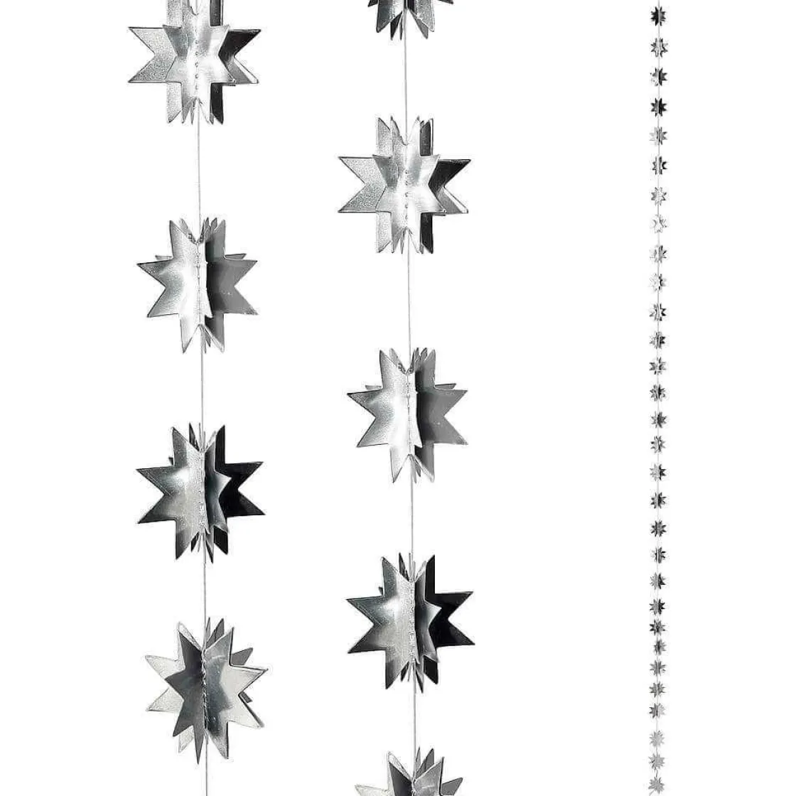 DecoWoerner Estrella De Navidad>Cadena De Estrellas De Papel, 300 Cm, 3 Piezas
