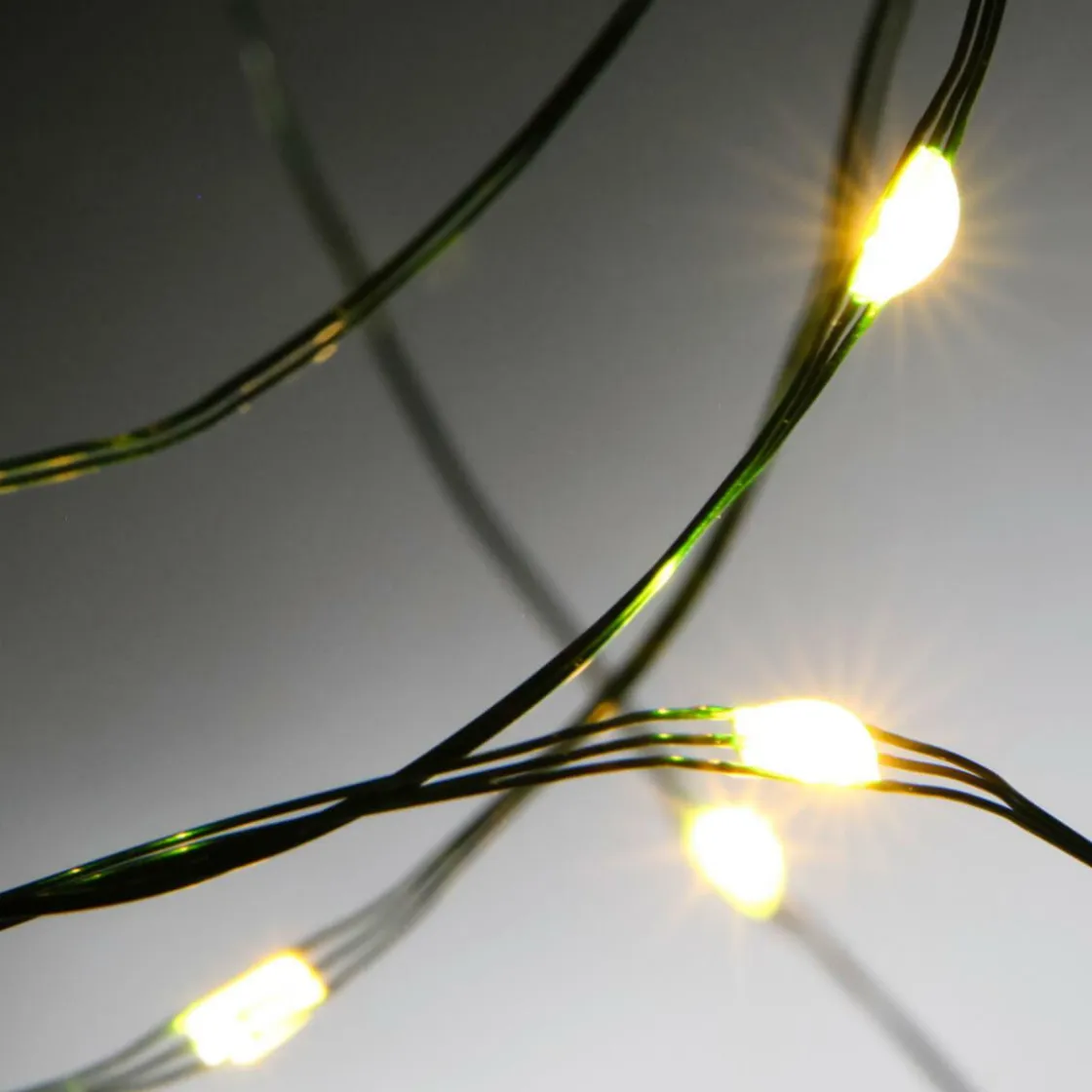 DecoWoerner Luces De Navidad>Cadena De Luces LED Con Alambre Para Interiores, 100 LED, 10 M